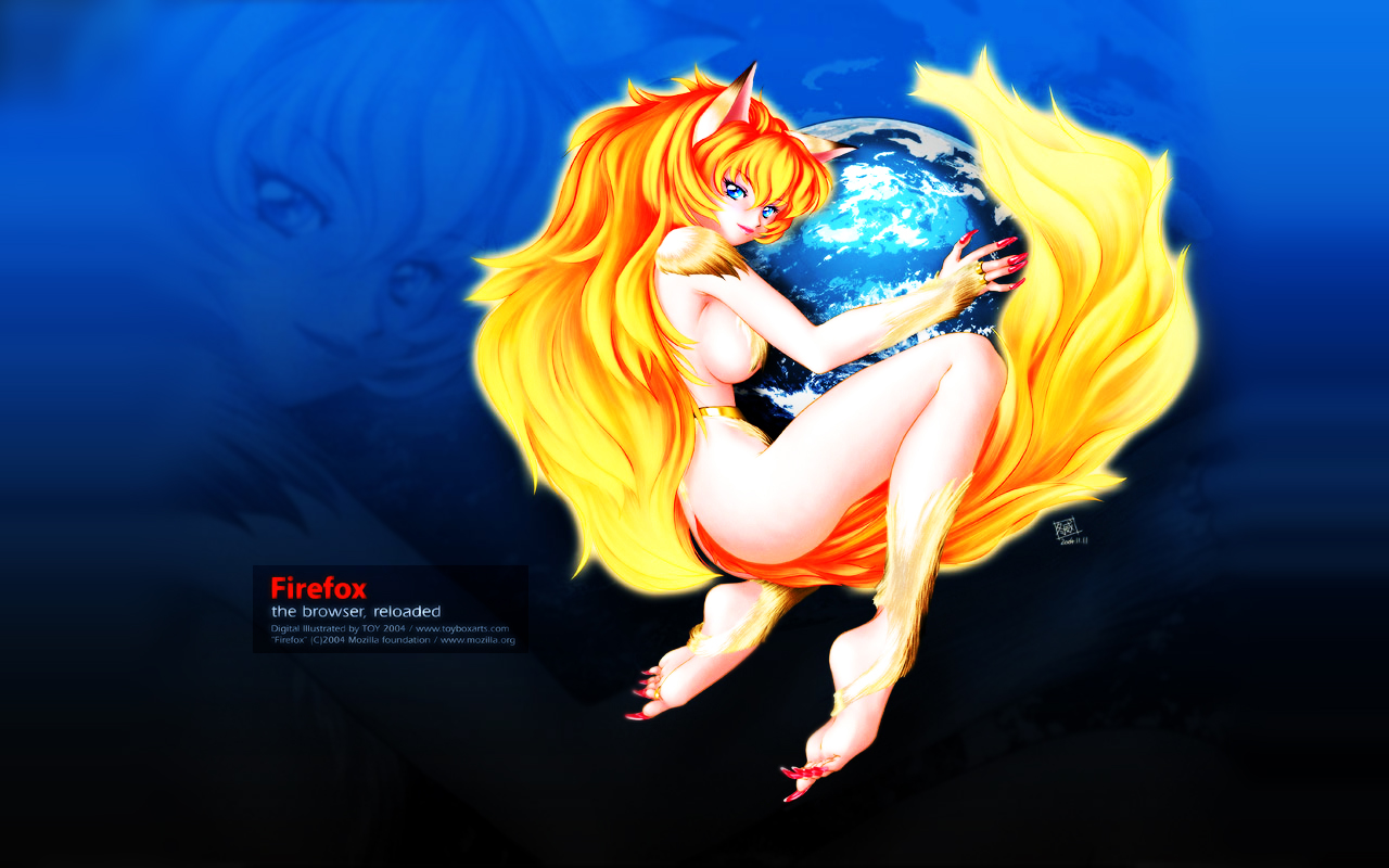 Fonds d'écrans Firefox.
