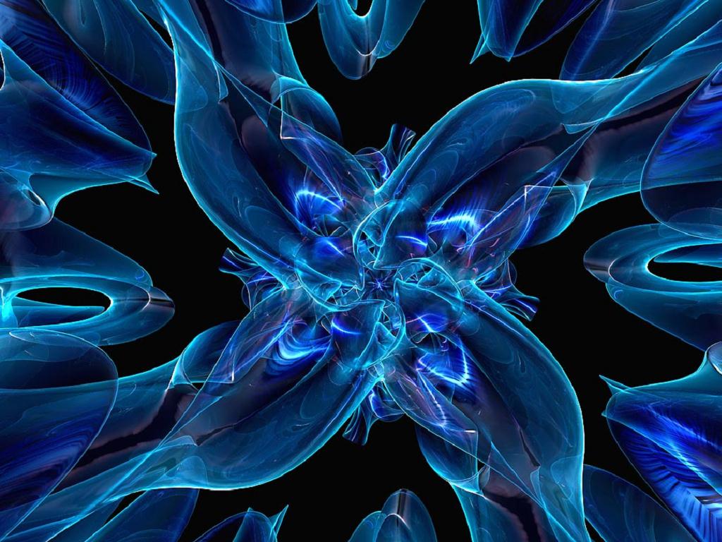 Blue Nano Flower