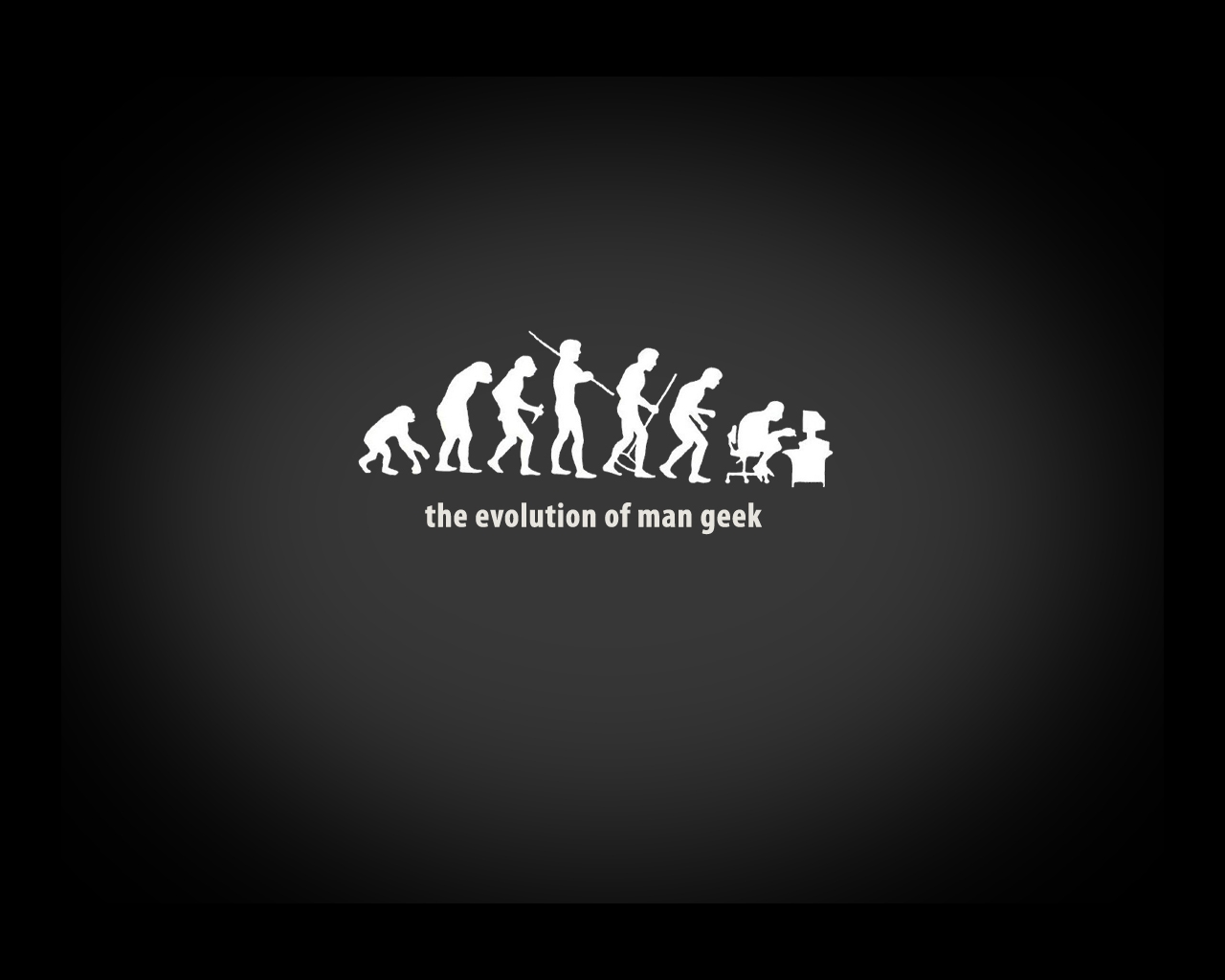 Evolution Of Man Geek