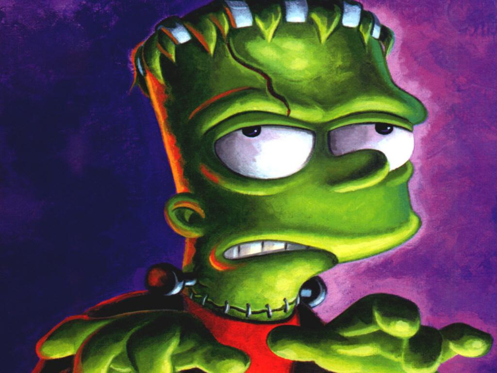 Bart Simpson Frankenstein