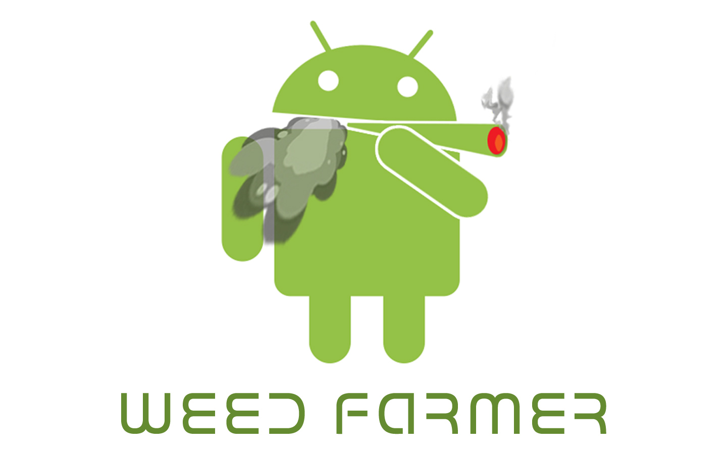 Android Smoking A Joint