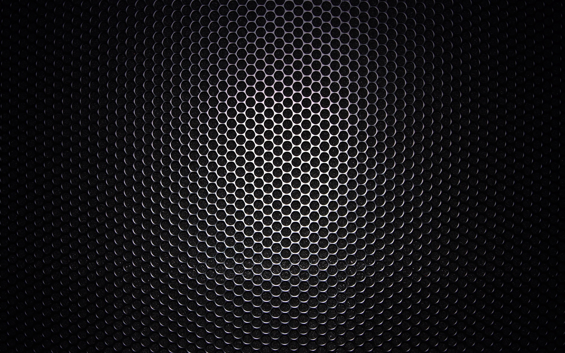 Black Honeycomb Pattern