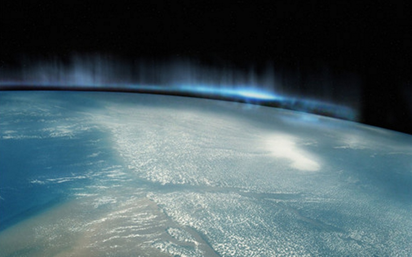 Aurora Borealis From Space