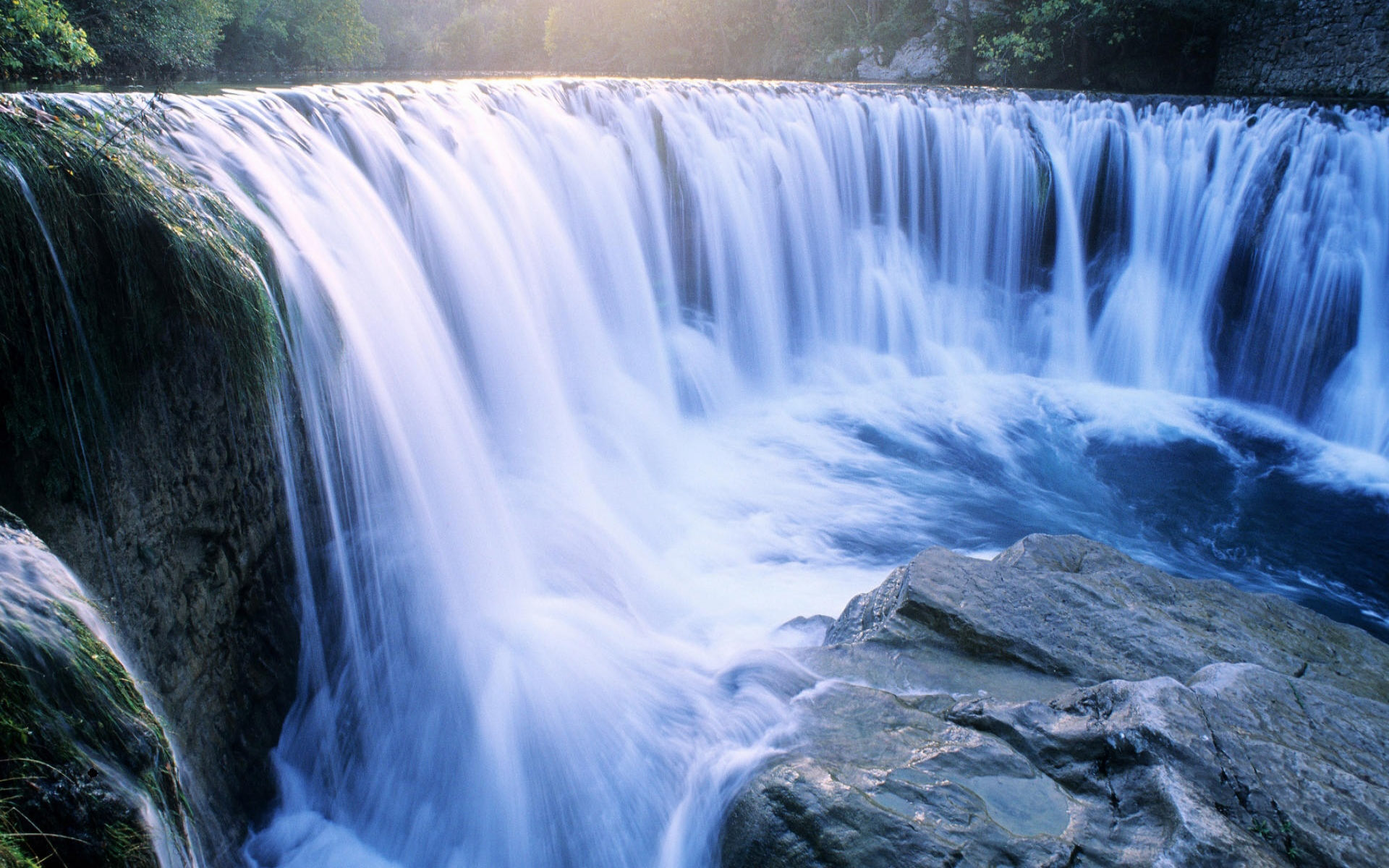 Blue Waterfall