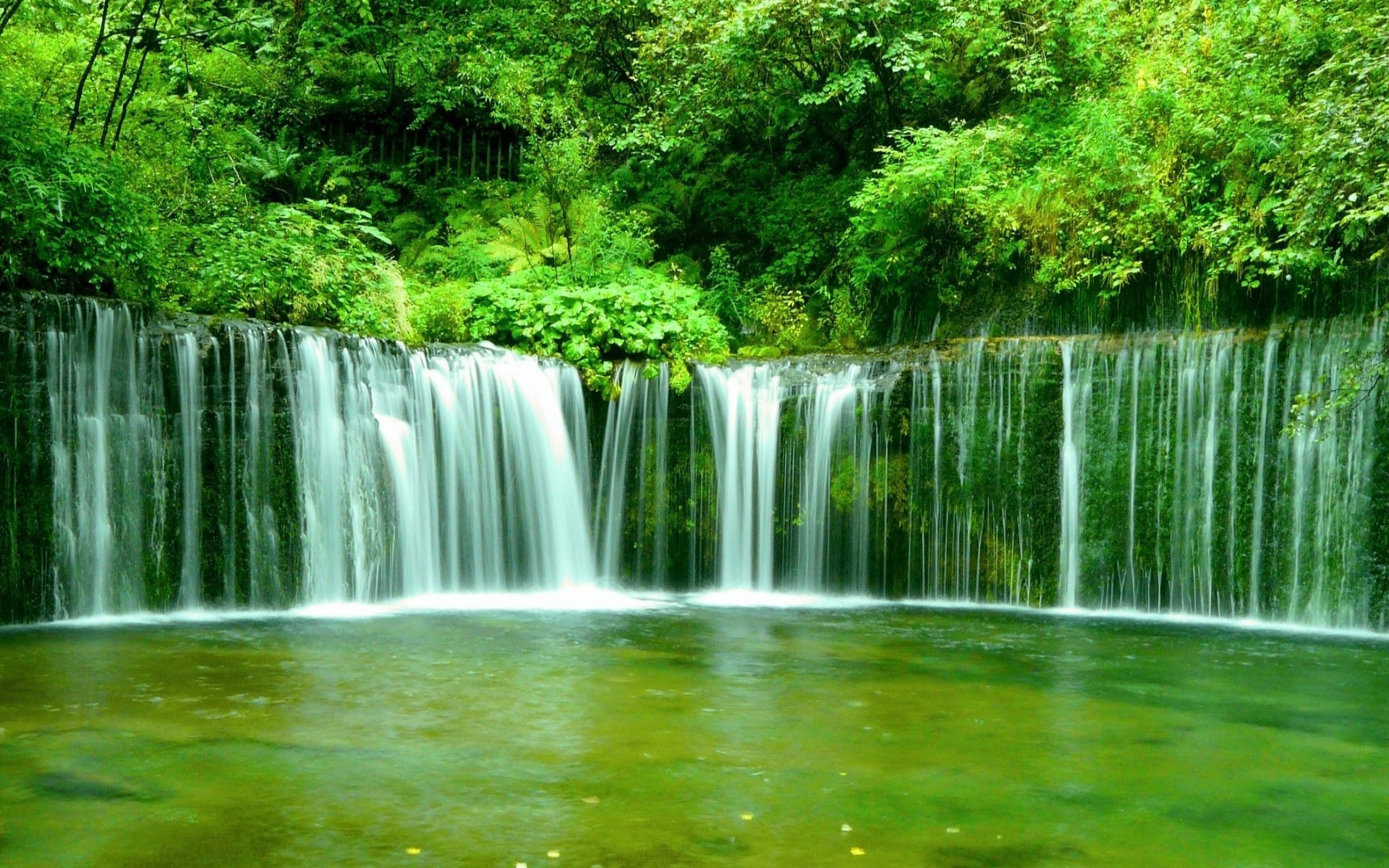 Green Waterfall