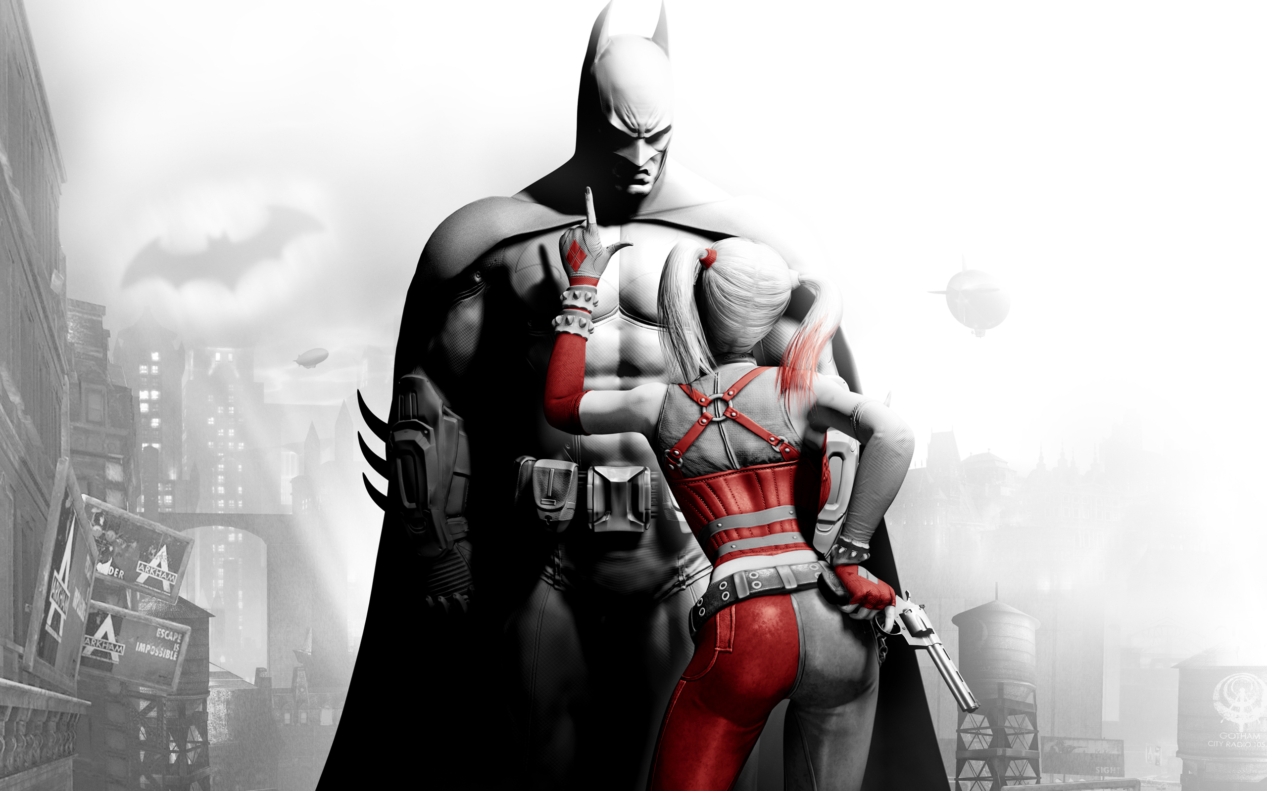 Harley Quinn & Batman Arkham City