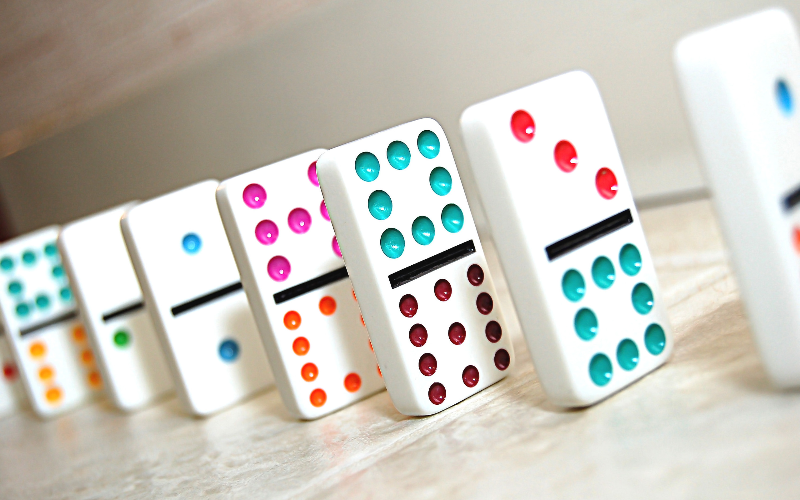 Colored Dominoes