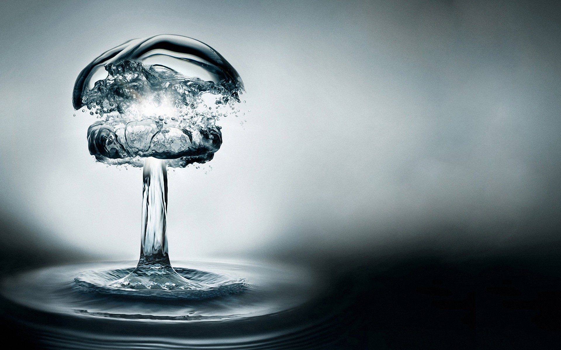 Water Abstract Nuclear Cgi