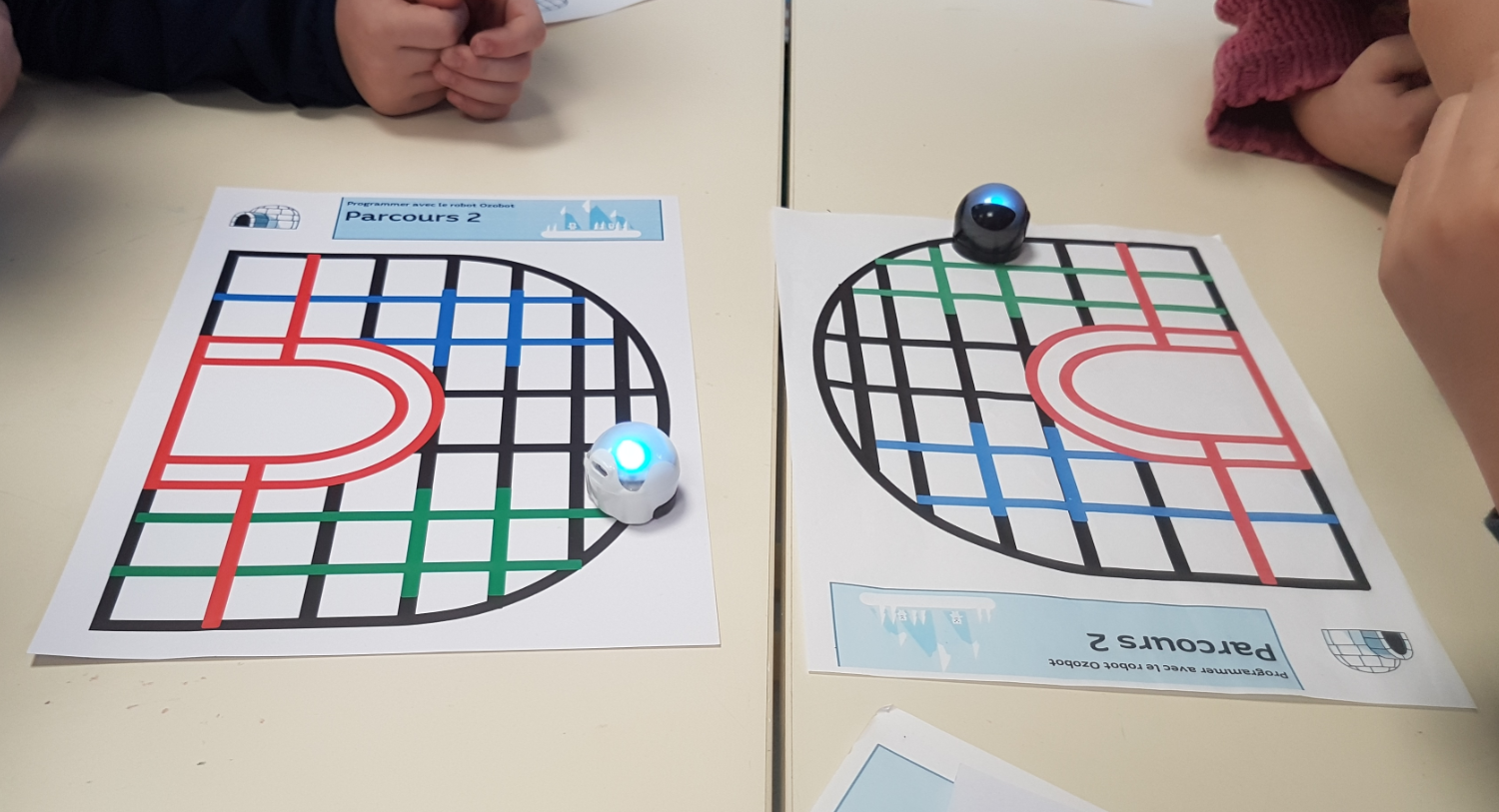 ozobot et couleur